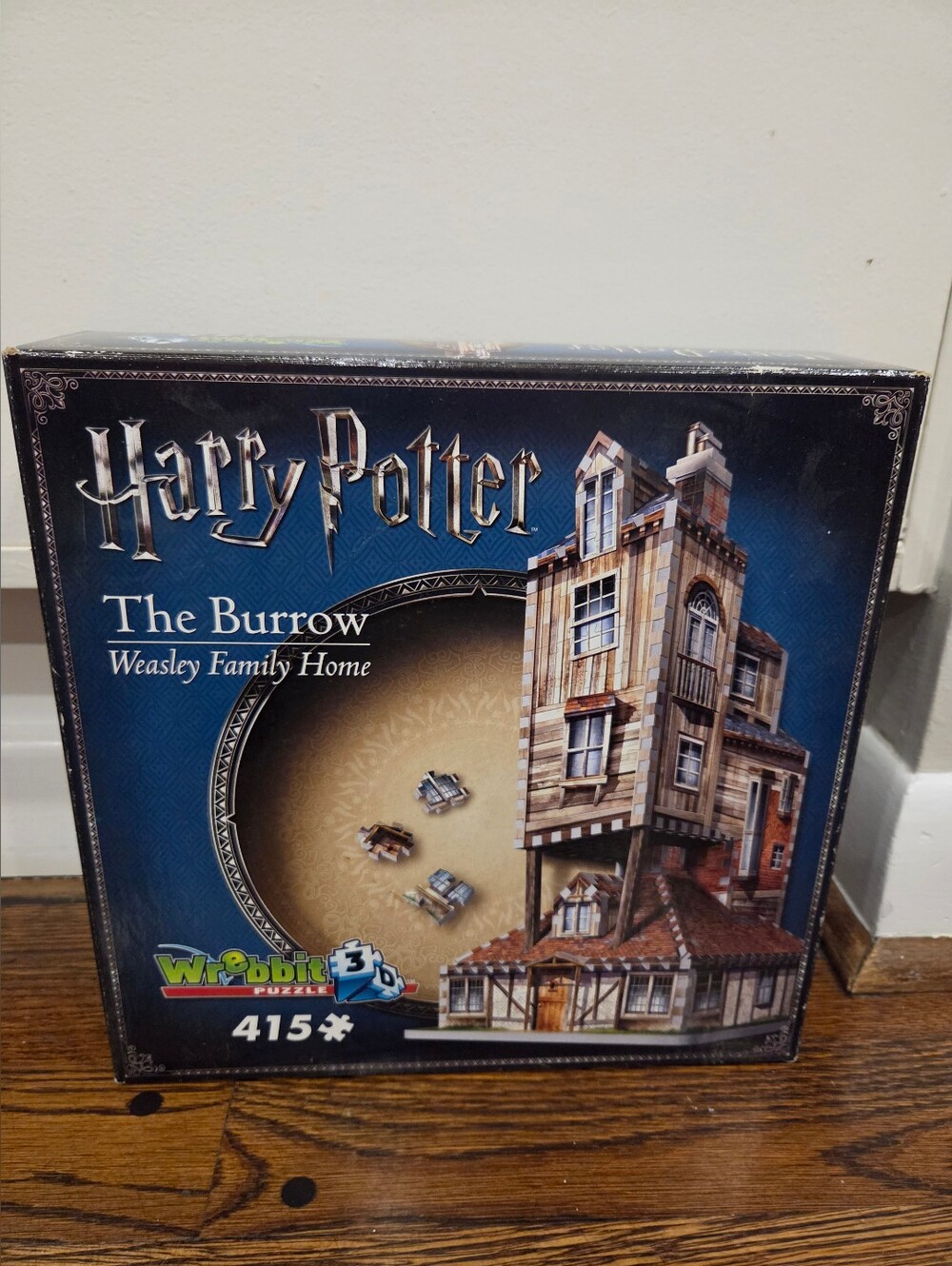Harry Potter The Burrow Weasley Family Home Wrebbit 3D Puzzle - 415 Pieces